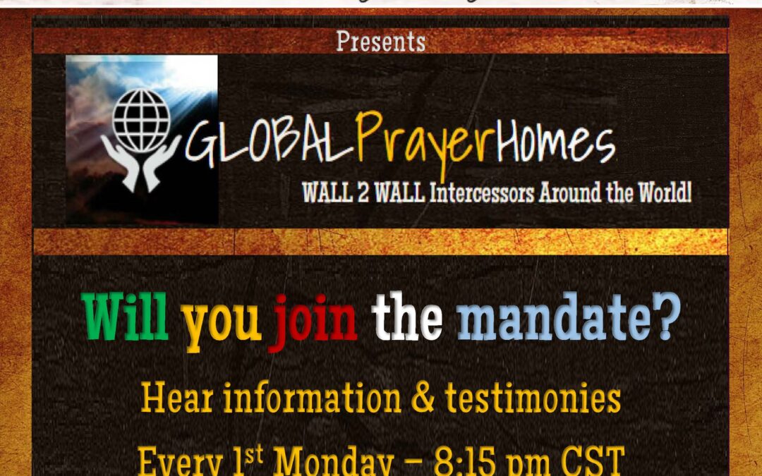 Birthing Global Prayer Homes